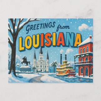 LOUISIANA Postcard