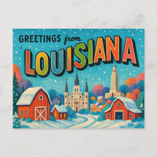 LOUISIANA Postcard