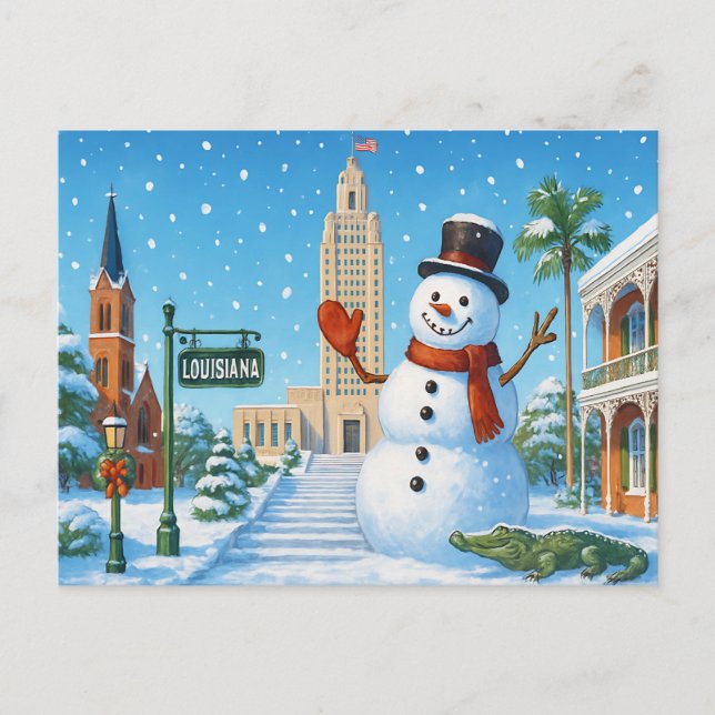 LOUISIANA Postcard (Front)