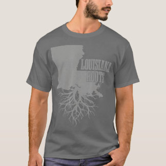 Louisiana Roots Vintage USA Patriotic Pride State T-Shirt