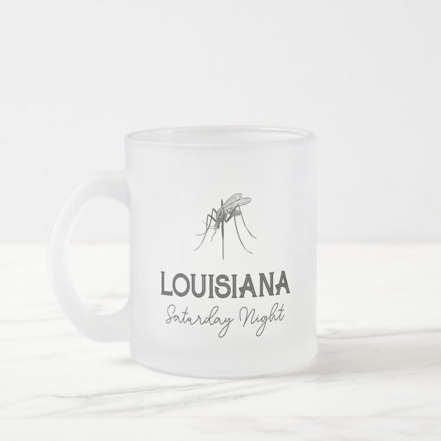 Louisiana Saturday Night Customisable Coffee Mug (Left)