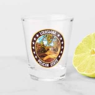 Louisiana shot glass