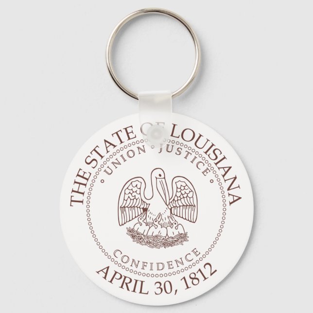 Louisiana sign key ring (Front)