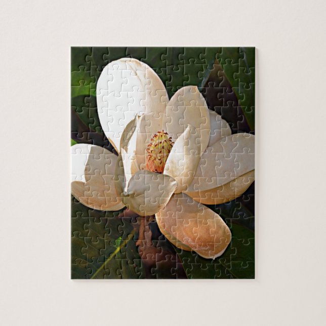 Louisiana Southern Magnolia Jigsaw Puzzle (Vertical)