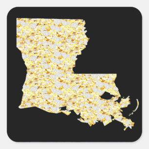 LOUISIANA SQUARE STICKER