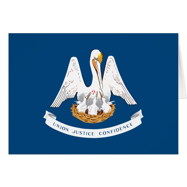 Louisiana State Flag (Front Horizontal)