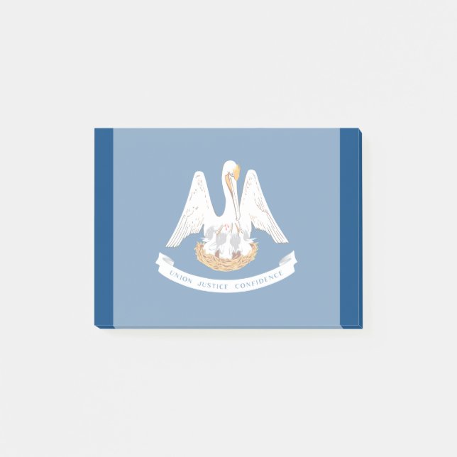 Louisiana State Flag Design Post-it Notes (Front)