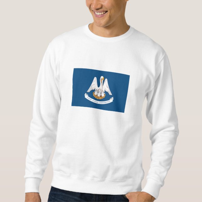 Louisiana State Flag Sweatshirt (Front)
