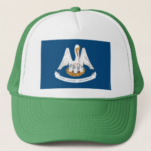 Louisiana State Flag Trucker Hat