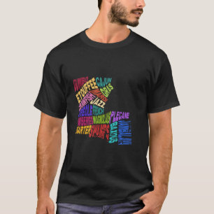 Louisiana State Map Mardi Gras Creole Cajun Cultur T-Shirt