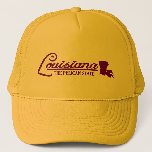 Louisiana (State of Mine) Trucker Hat (Front)