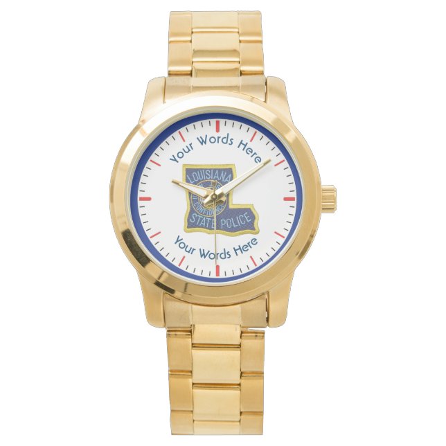 Louisiana State Police Wrist Watch (Front)