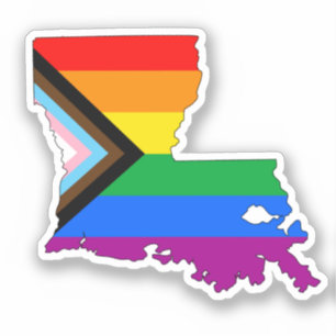 Louisiana State Pride LGBTQ Progress Pride