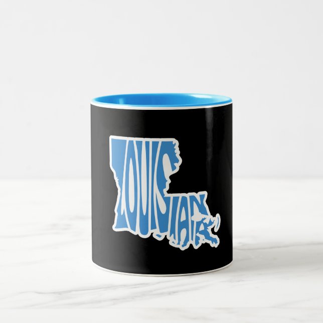 Louisiana State Shape Mug (Center)