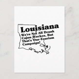 Louisiana State Slogan Postcard