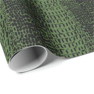 Louisiana Swamp Gator Hide Wrapping Paper