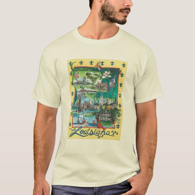 Louisiana  T-shirt (Front)