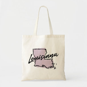 Louisiana tote bag