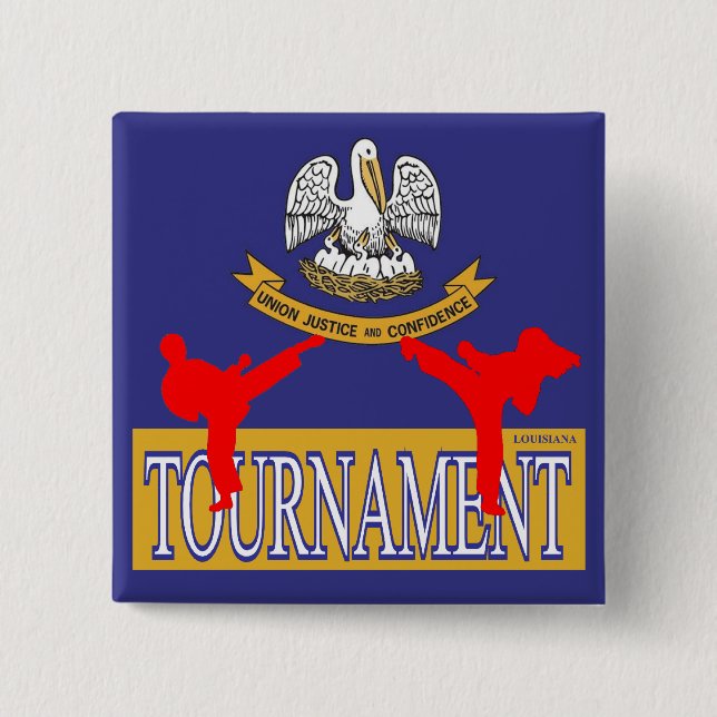 Louisiana Tournament Pin (Front)