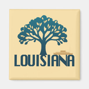 Louisiana United States of America Magnet