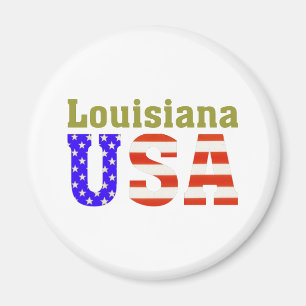 Louisiana USA! Magnet