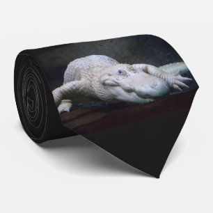 Louisiana White Alligator New Tie