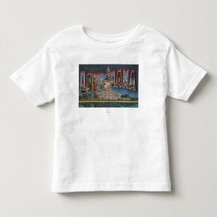 LouisianaLarge Letter ScenesLouisiana Toddler T-Shirt