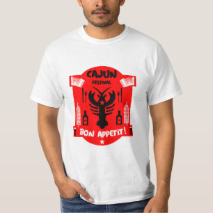Louisiana's Cajun Food Festivals T-Shirt