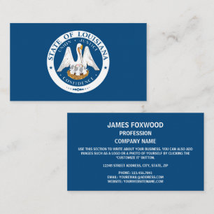 Louisianian Seal, Seal of Louisiana Business Card