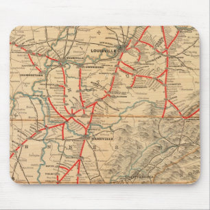 Louisville and Nashville Railroad Mouse Mat