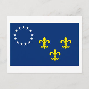 Louisville Flag Postcard