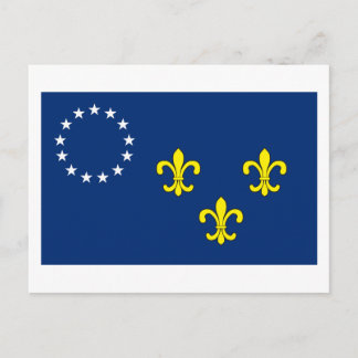 Louisville Flag Postcard