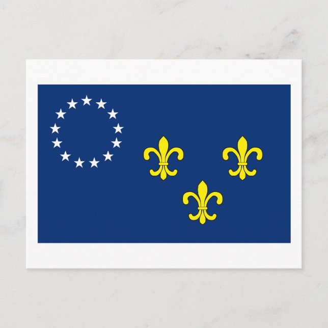 Louisville Flag Postcard (Front)