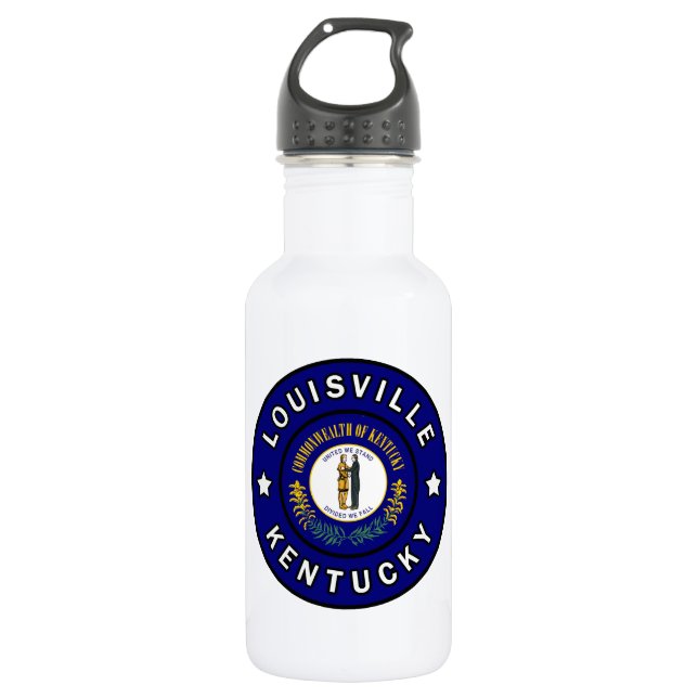 Louisville Kentucky 532 Ml Water Bottle (Front)