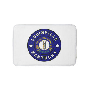 Louisville Kentucky Bath Mat