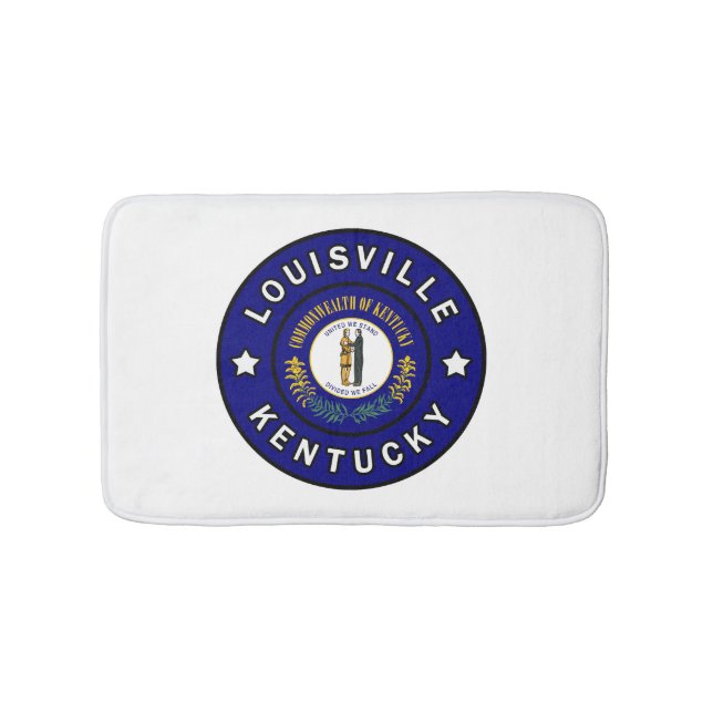 Louisville Kentucky Bath Mat (Front)