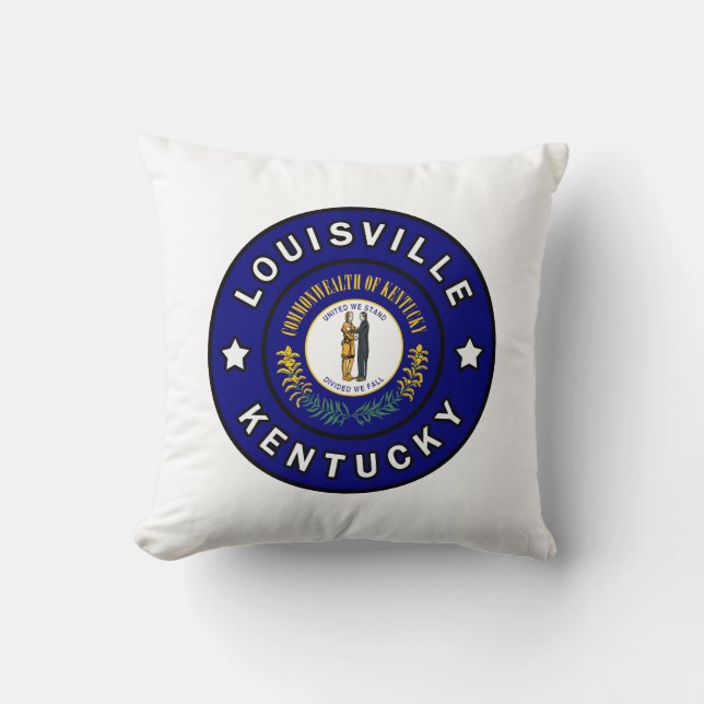 Louisville Kentucky Cushion (Front)