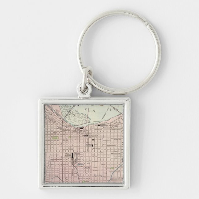 Louisville, Kentucky Key Ring (Front)