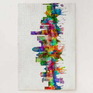 Louisville Kentucky Skyline Jigsaw Puzzle