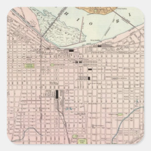 Louisville, Kentucky Square Sticker