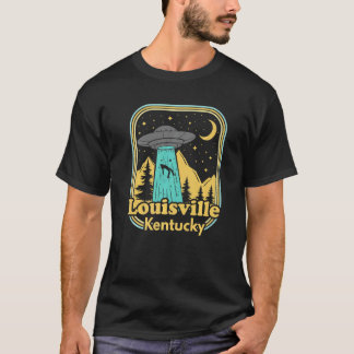 Louisville Kentucky Ufo Alien Hunter 80s State Pri T-Shirt