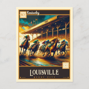 Louisville, Kentucky    Vintage Postcard