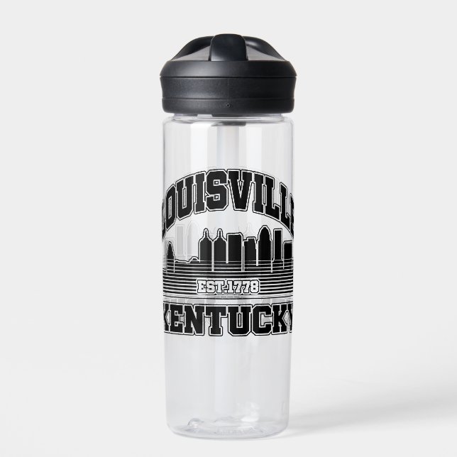 Louisville,Kentucky Water Bottle (Front)