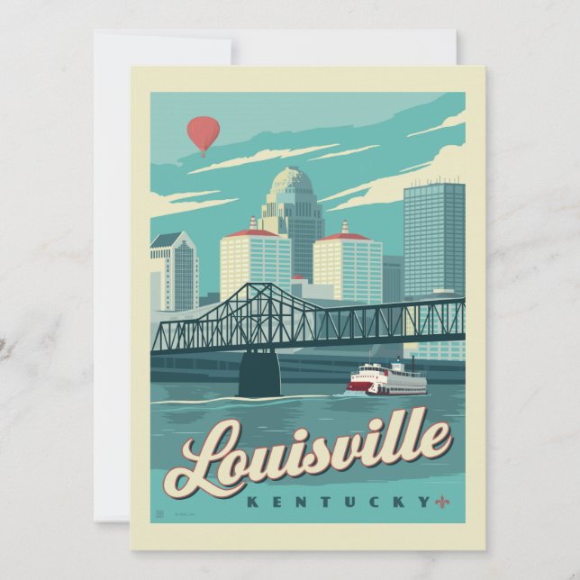 Louisville, Kenucky | Save the Date - Photo (Front)