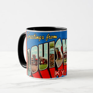 Louisville KY Greeting Mug