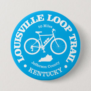 Louisville Loop (cycling) 7.5 Cm Round Badge