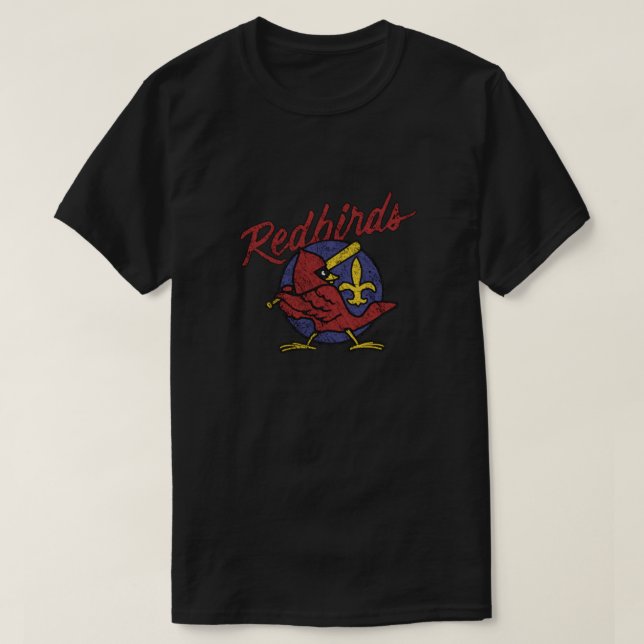 Louisville Redbirds Classic Relaxed Fit T-Shirt (Design Front)