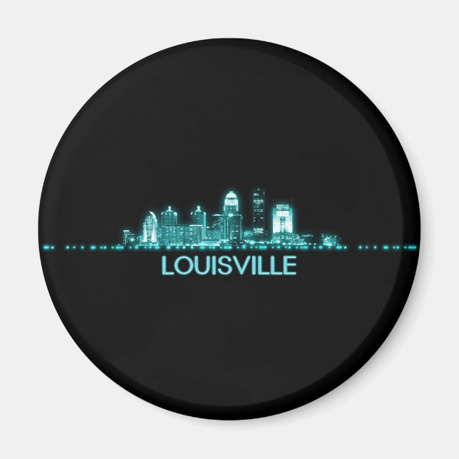 Louisville Skyline Magnet (Front)