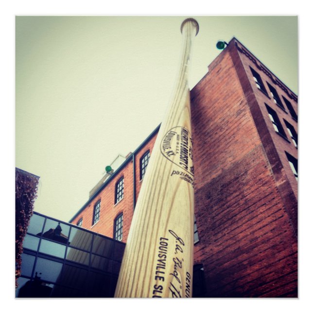Louisville Slugger Factory and Museum Poster (Front)