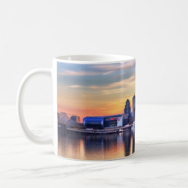 Louisville Sunset Coffee Mug (Left)